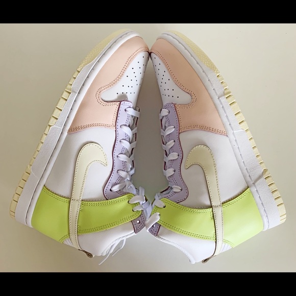 Nike Dunk High Lemon Twist Womens 7.5 NEW - Picture 2 of 8